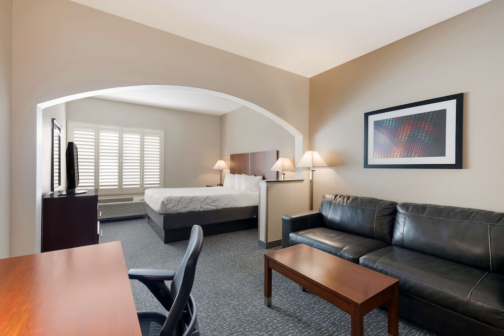 Suite, 1 King Bed, Non Smoking, Refrigerator & Microwave - Photo 2