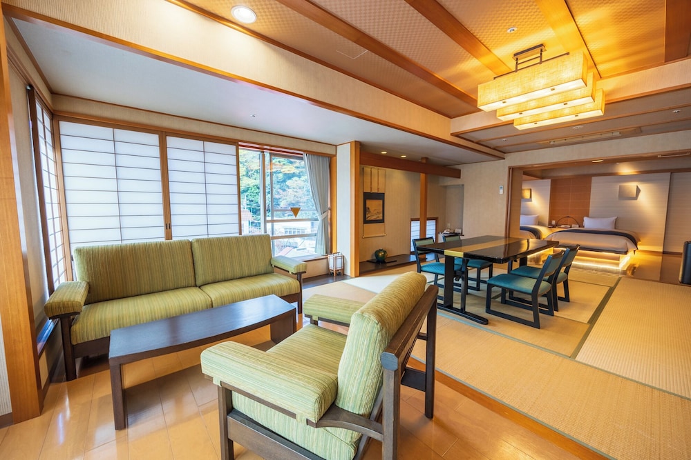 Shusui-an River View Japanese-Western Style Room with Private Open-Air Bath - Onsen photo 3