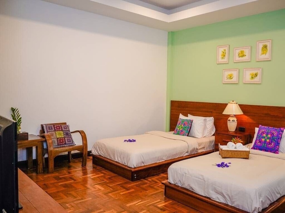Deluxe Twin Room, Multiple Beds, Non Smoking, Garden View photo 1