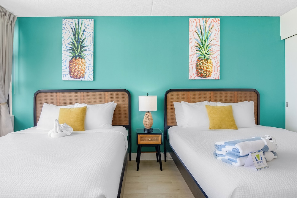 High Floor Ocean View Condo w/ 2 Beds and Parking: Family Suite, 1 Bedroom, Air conditioning, Ocean View (0091) photo