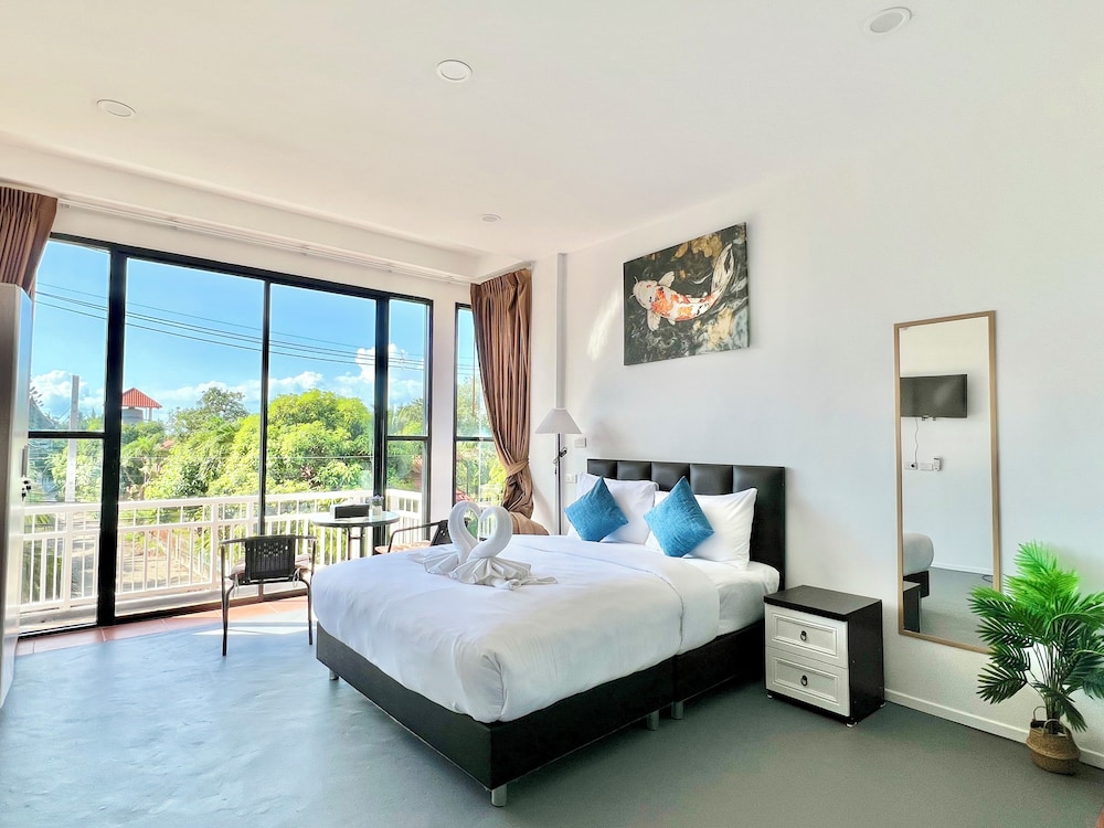 Deluxe Double Room, Balcony, Garden View