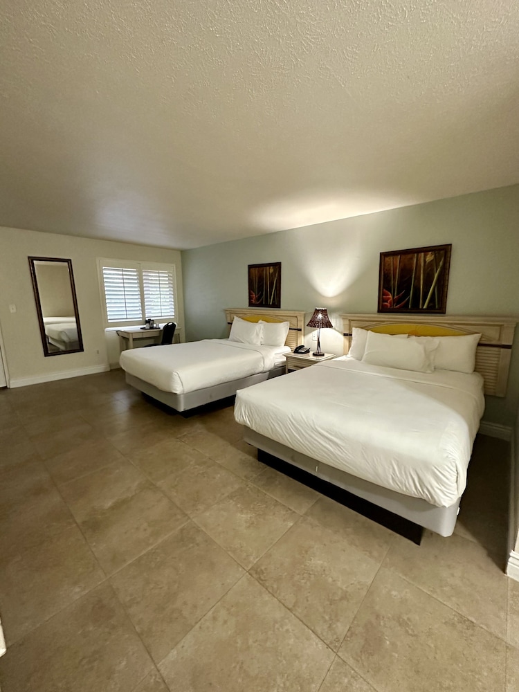 Room, 2 Queen Beds, Refrigerator & Microwave photo 3