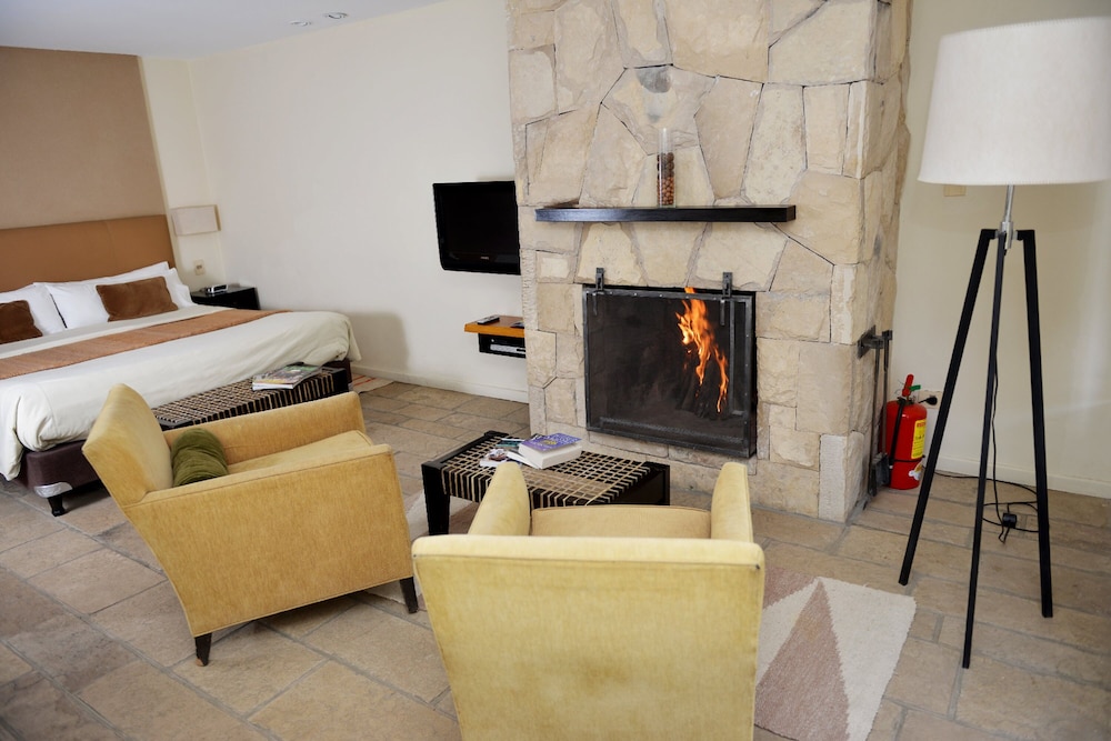 Standard Suite, 1 King Bed, Garden View (Studio King - Jacuzzi and Fireplace)