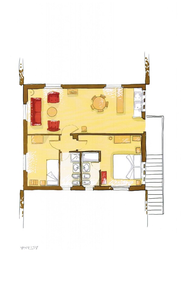 Premier Apartment, Ensuite (Altana)