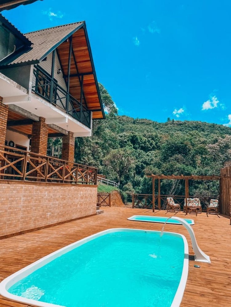 Chalé 2 - Casarão Boa Vista com Hidromassagem - Recanto Bellavita - Rancho Queimado - SC photo 3