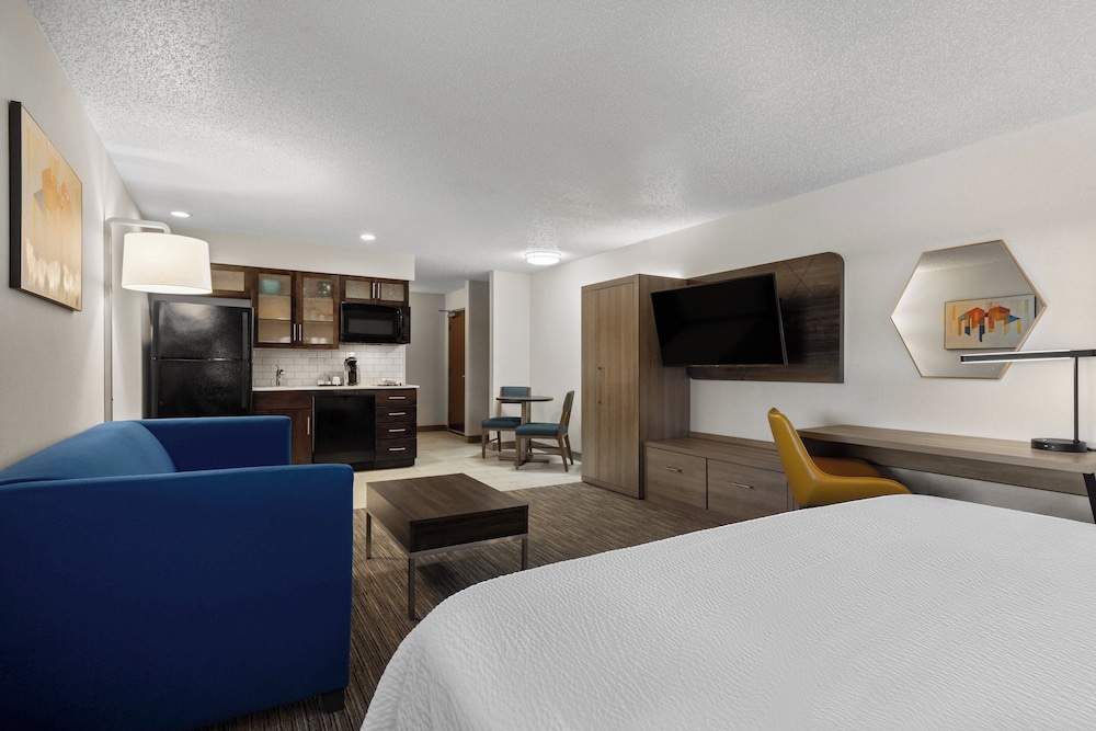 Studio, 1 King Bed with Sofa bed, Kitchen