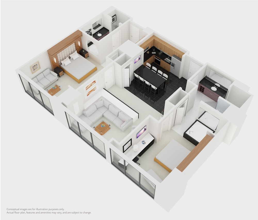 Premier Suite, 2 Bedrooms, Kitchen - Photo 2