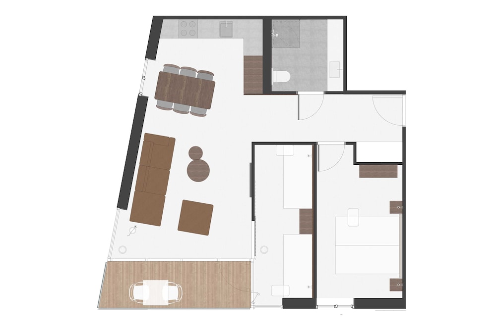Deluxe apartment with balcony - Photo 6