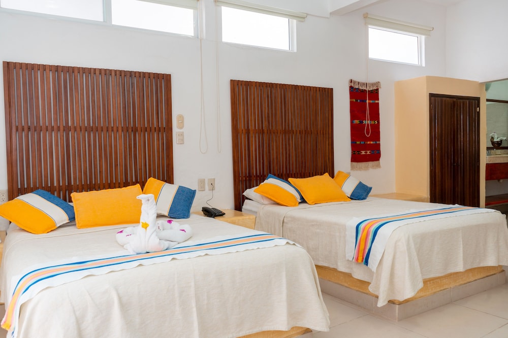 Family Studio, 2 Double Beds, Kitchen