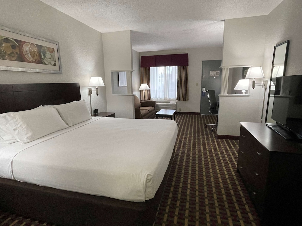 Suite, 1 King Bed, Non Smoking, Refrigerator & Microwave (with Sofabed;Separate Living Room) photo 3