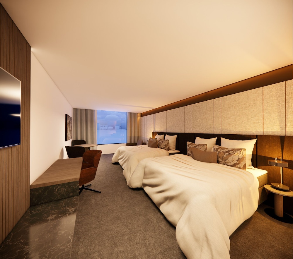 Double or Twin Room, 2 Queen Beds, Kitchenette