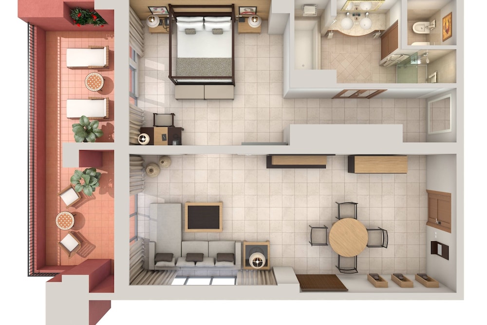 Suite, 1 Bedroom, Ocean View (Balcony)