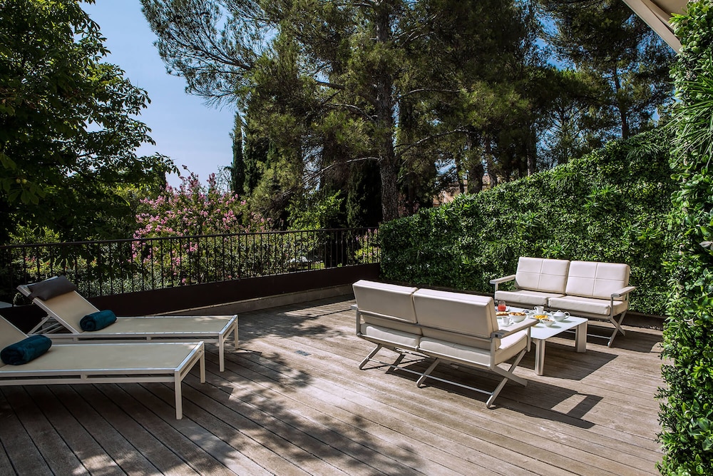 Suite Junior, terrasse, vue jardin