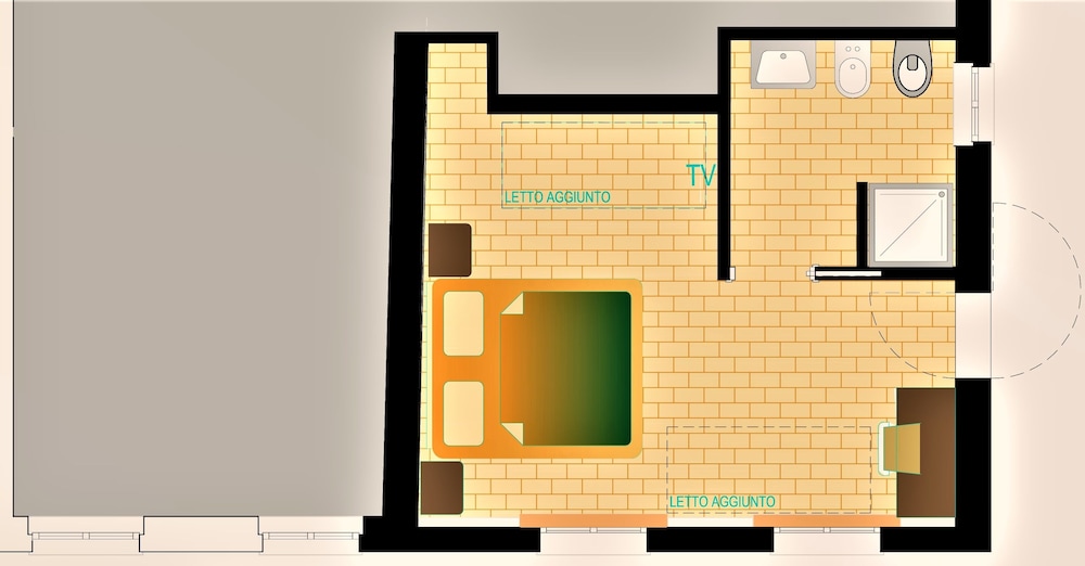 Family Quadruple Room, 1 Bedroom, Private Bathroom, Pool View photo 2