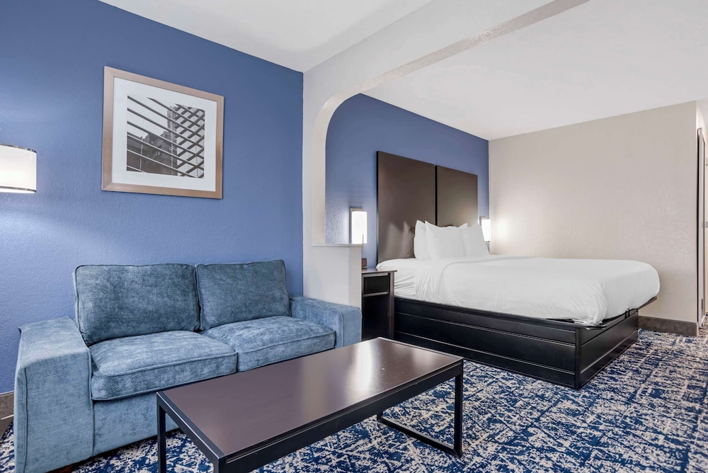 Suite, 1 King Bed, Non Smoking, Refrigerator & Microwave (with Sofabed) photo 2