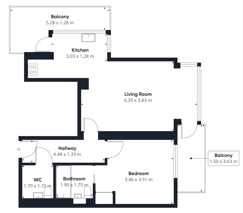 Host & Stay - Scarborough View Luksus Lejlighed, Billede 17