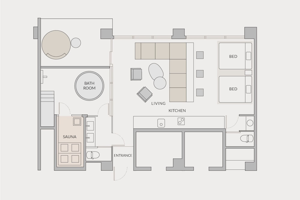 Suite with Jacuzzi and Sauna, Non Smoking photo 2