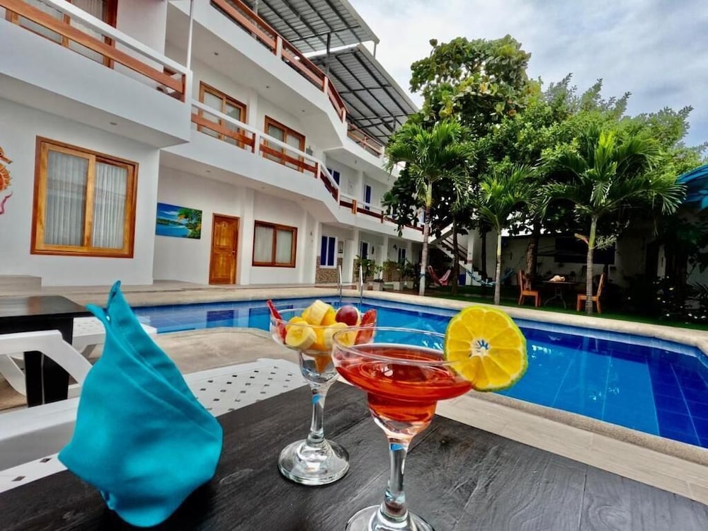 Deluxe Triple Room, Multiple Beds, Patio, Pool View photo 2