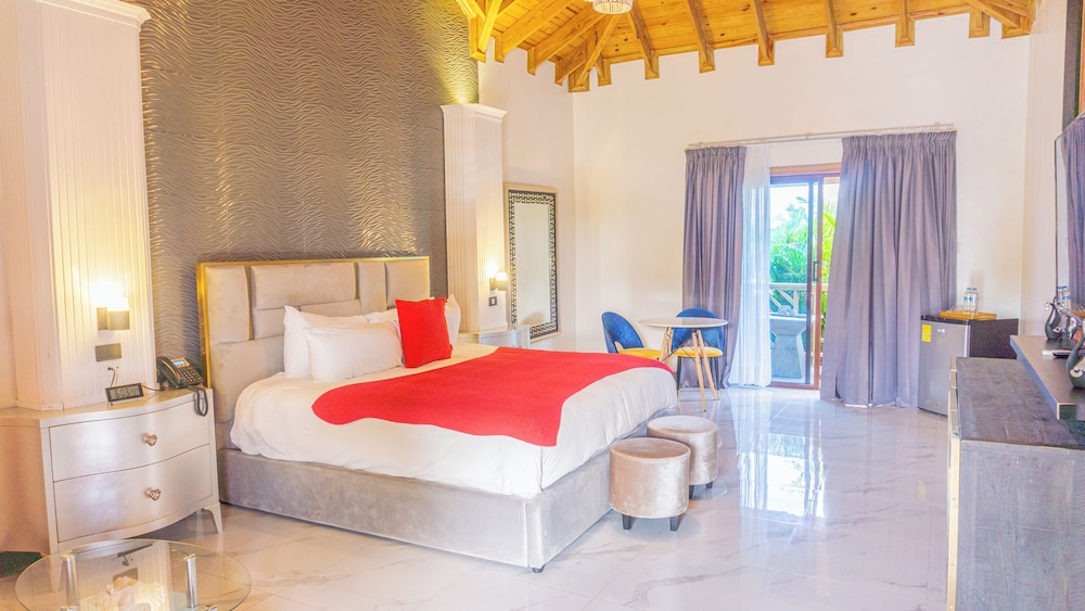 Habitación Deluxe, 1 cama King, vista al jardín