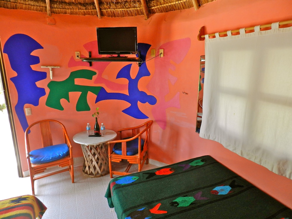 Superior Room, 2 Double Beds, Private Bathroom, Partial Ocean View