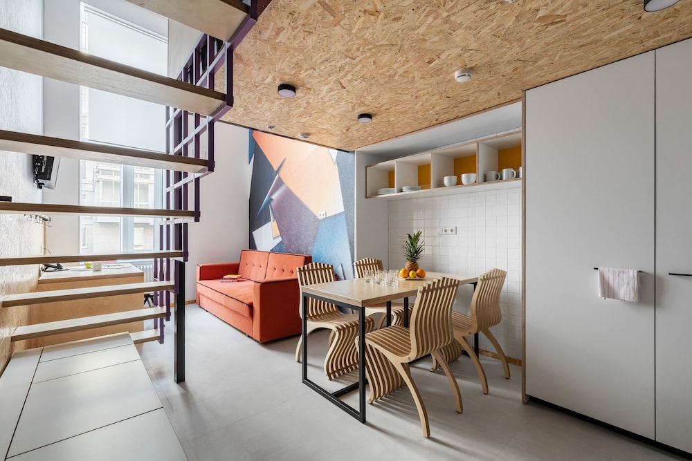 Duplex design apartment Popova photo 2