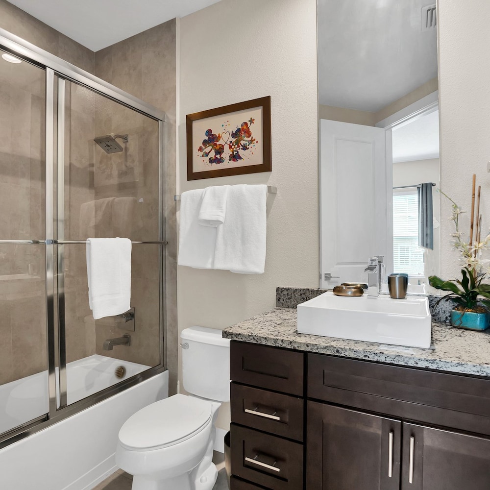 5 BR 6 Full BA Villa 5min Disney BBQ Hot Tub, Zdjęcie 11