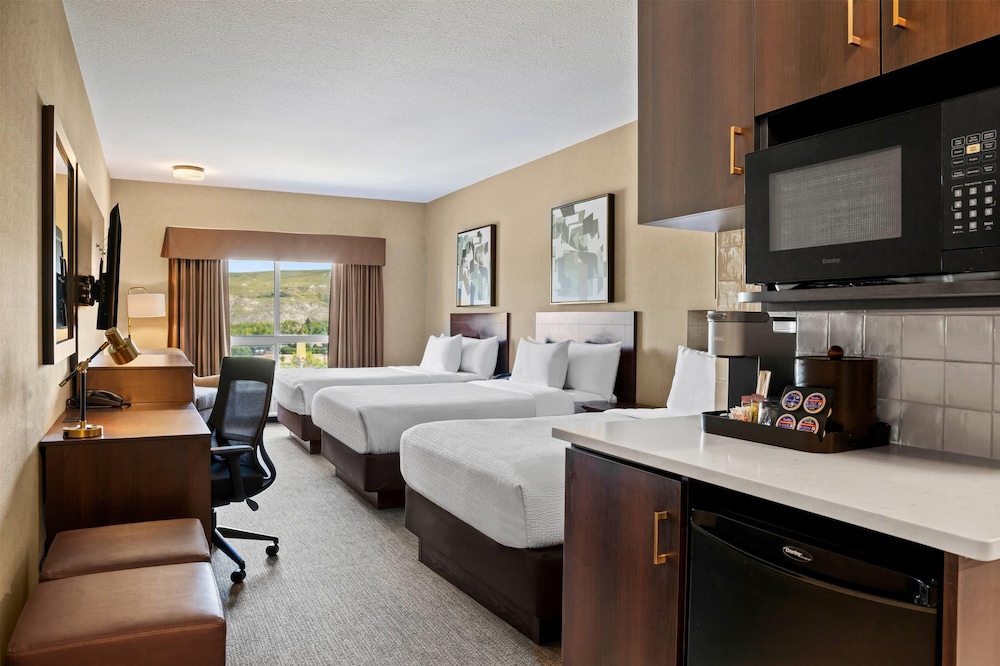 Deluxe Room, Multiple Beds, Refrigerator & Microwave photo 3
