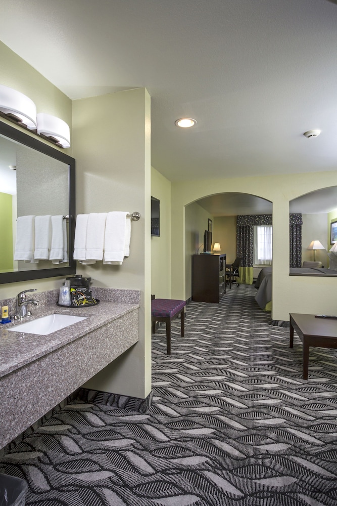 Suite, 1 King Bed, Non Smoking, Refrigerator & Microwave photo 2