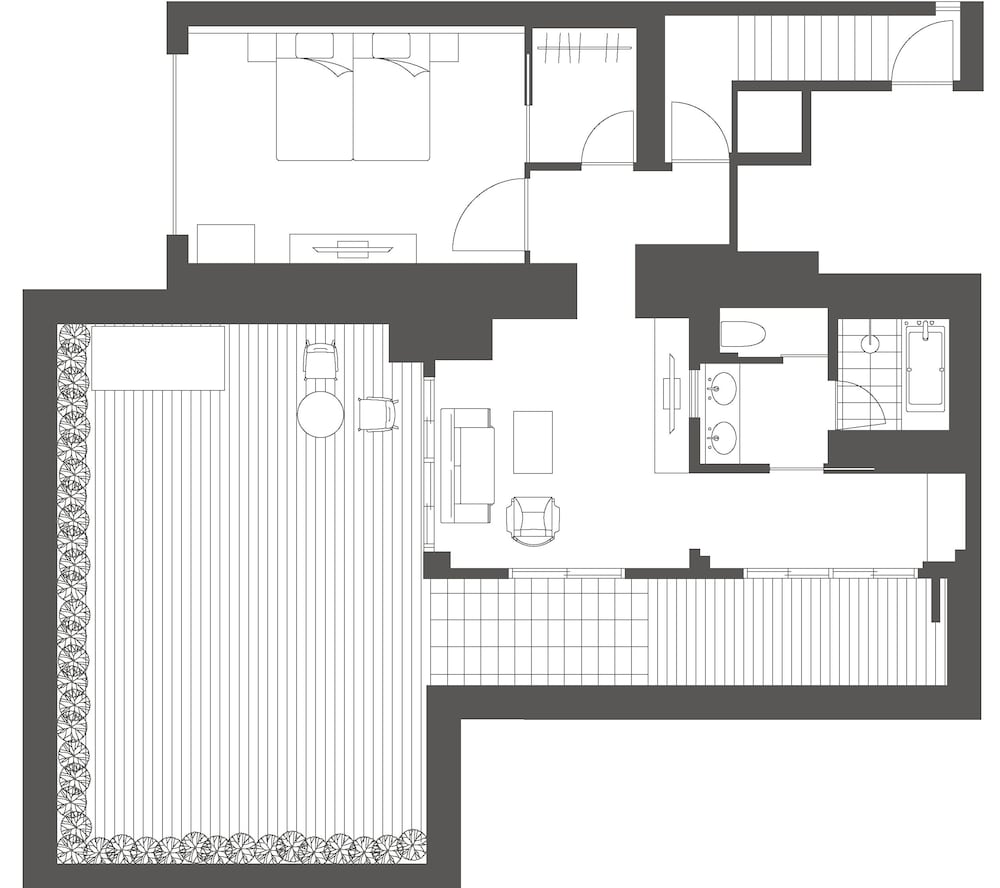 Marufukuro Suite With Lounge Access (Designed By Tadao Ando) No Smoking - Photo 2
