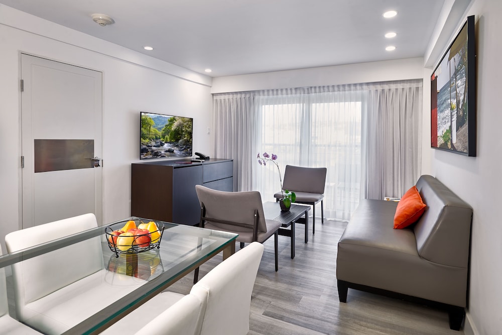 Two Bedroom Penthouse Loft Suite with Balcony and Kitchenette