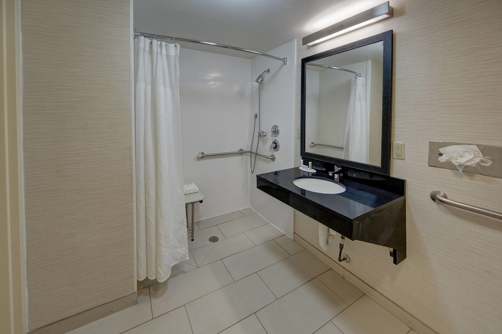 Studio, 1 King Bed with Sofa bed (Mobility/Hearing Access, Roll-in Shwr)