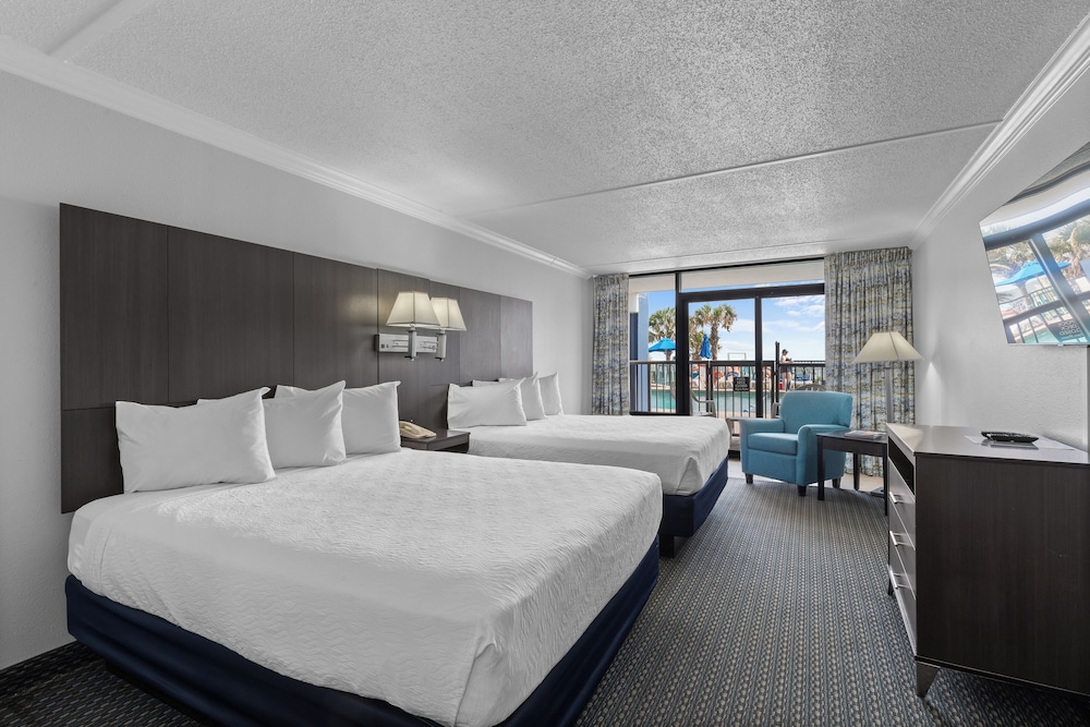 Standard Double Room, 2 Queen Beds, Non Smoking, Pool View photo 1