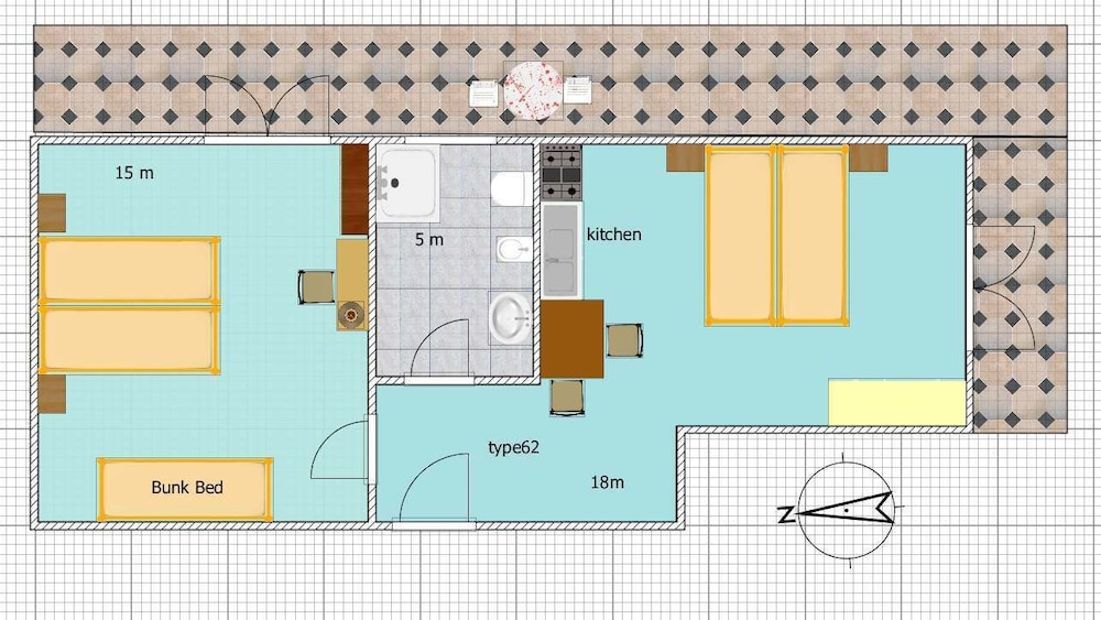 Panoramic Apartment, 2 Bedrooms, Terrace, Sea View