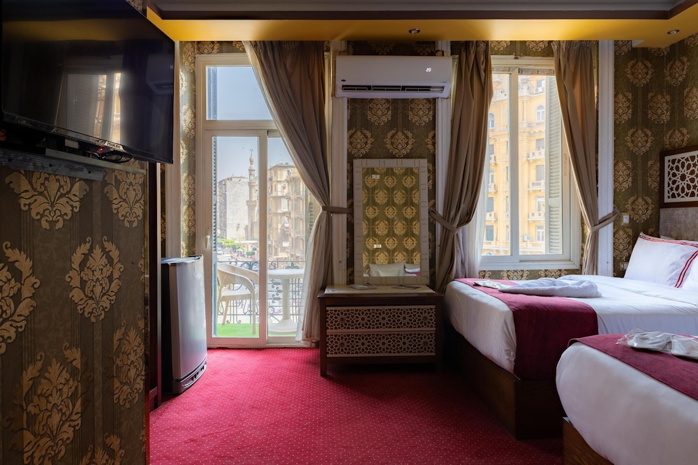 Deluxe Double or Twin Room, 2 Bedrooms, City View with Balcony