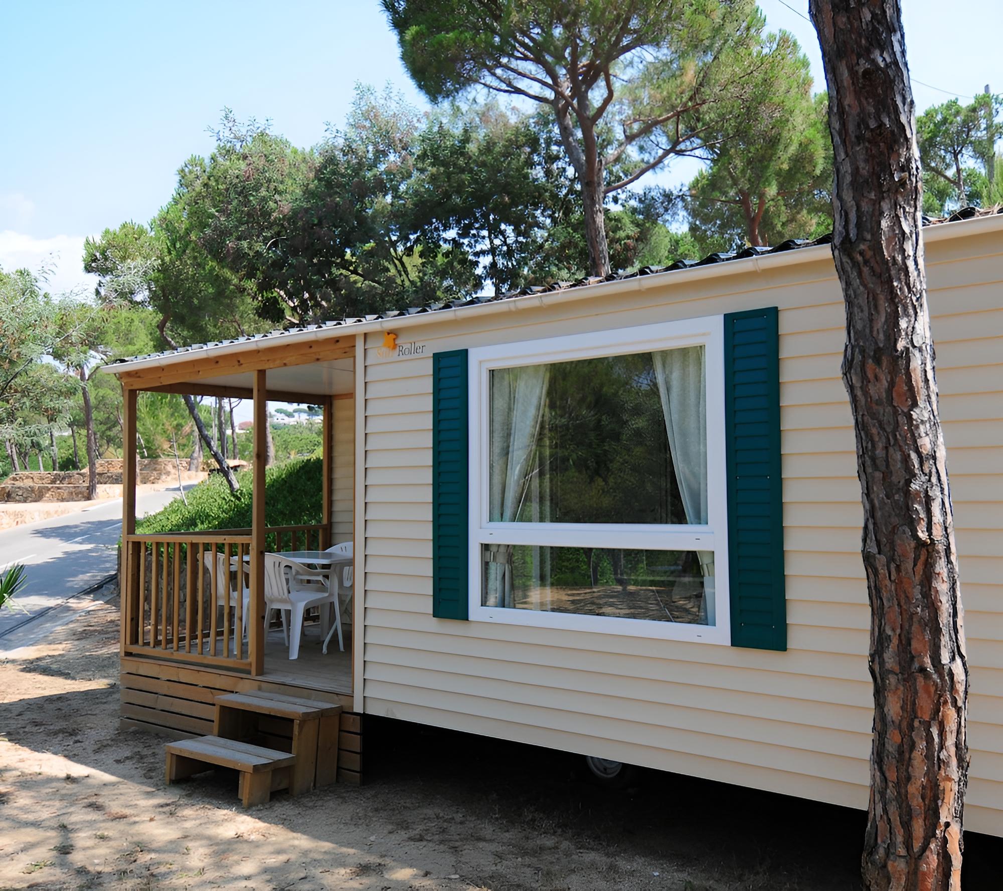 Mobile Home, 2 Bedrooms, Terrace (Air Conditioning/Heat Pump)