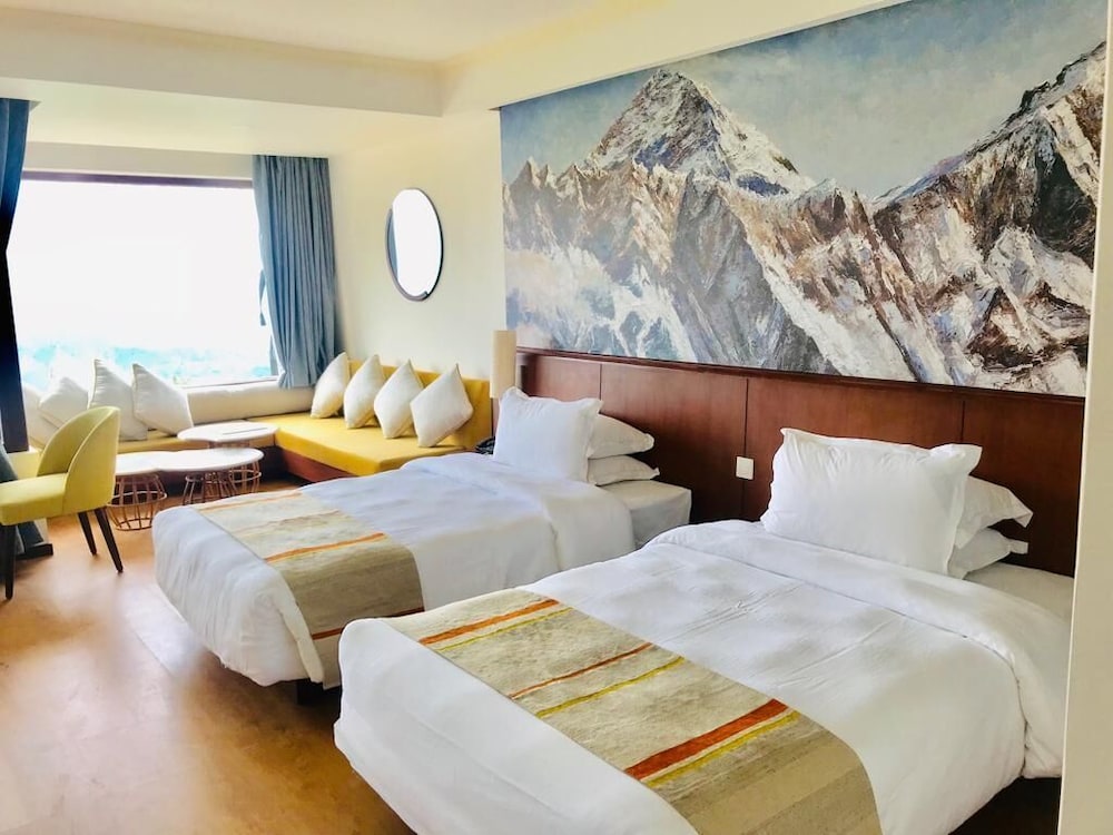 Deluxe Double or Twin Room, Balcony, Mountain View