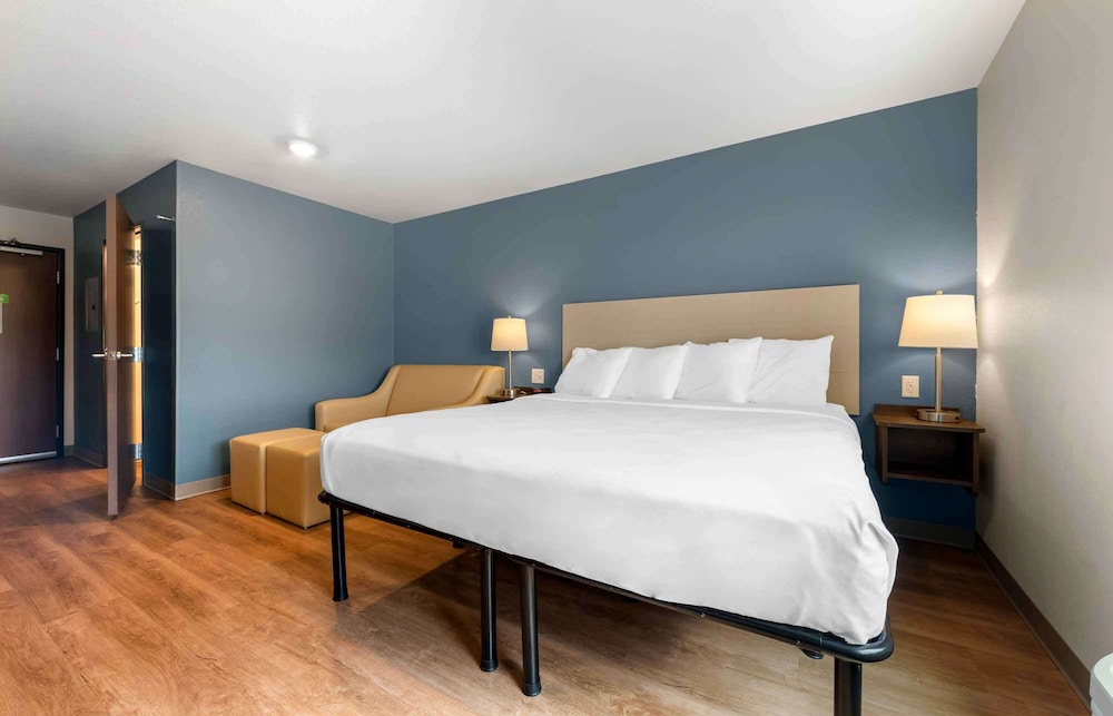 Deluxe Studio, 1 King Bed with Sofa bed, Non Smoking, Refrigerator & Microwave photo 1