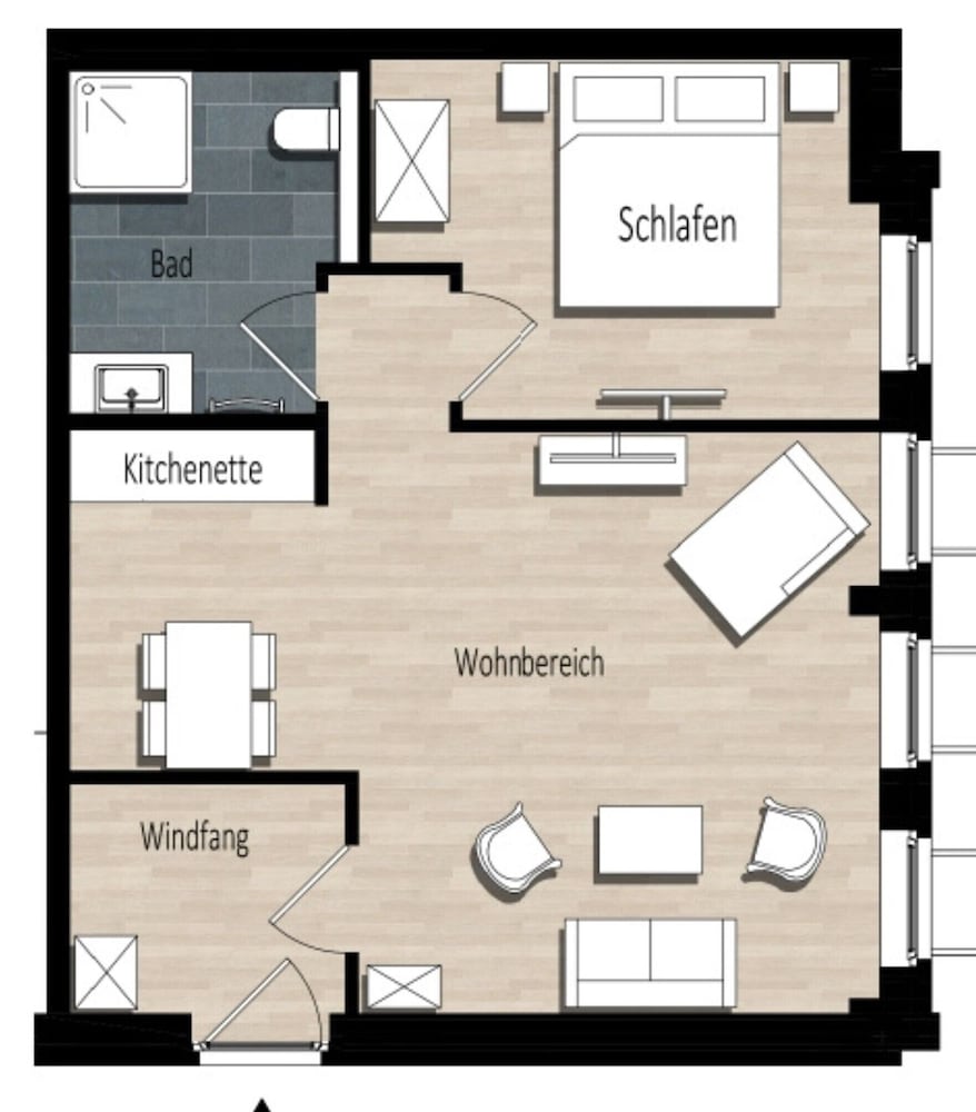 Classic Apartment, Private Bathroom (#01) photo 3
