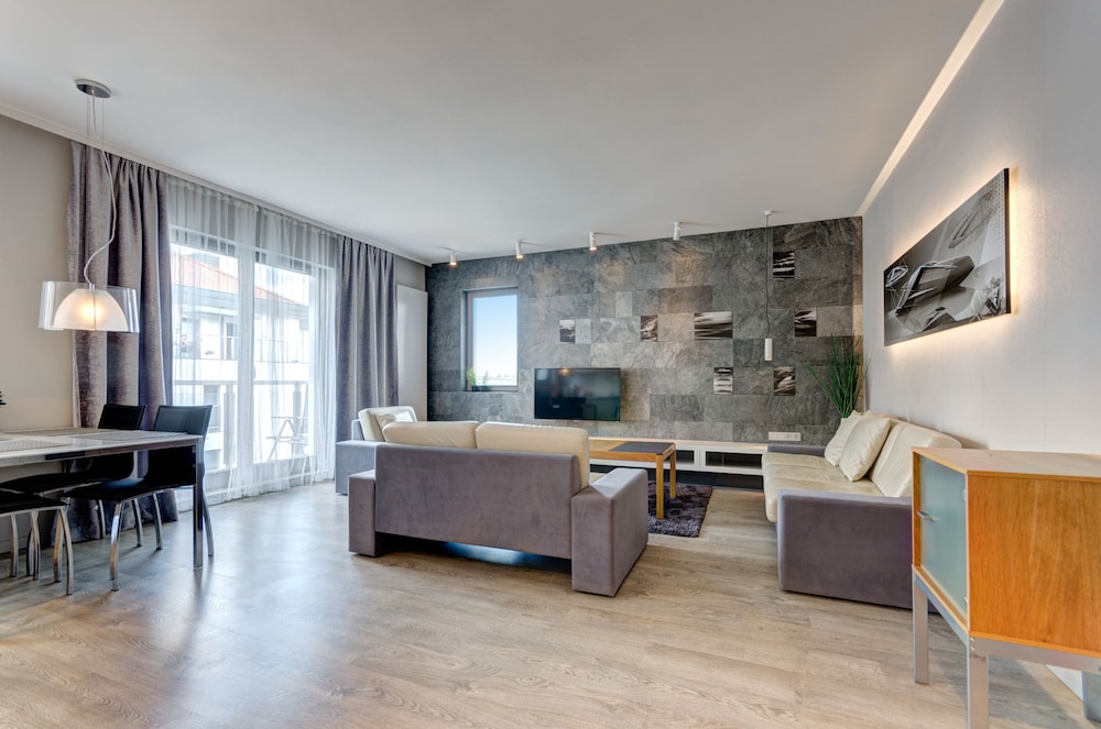 Deluxe Apartment, 1 Bedroom, Terrace (2 Adults Living Room)