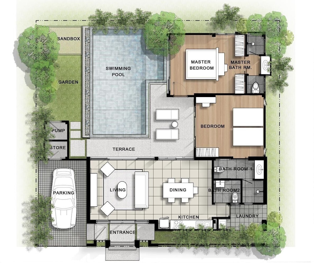 ALANNA 2 Bedrooms Pool Villa - Photo 15