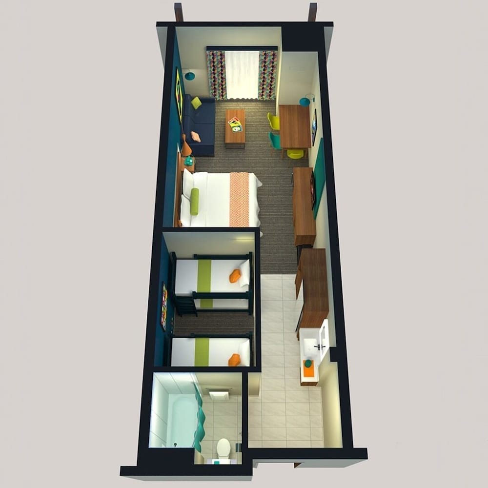 Family Suite, 1 King, 4 Bunk Beds, Sofa Bed, Patio photo 1