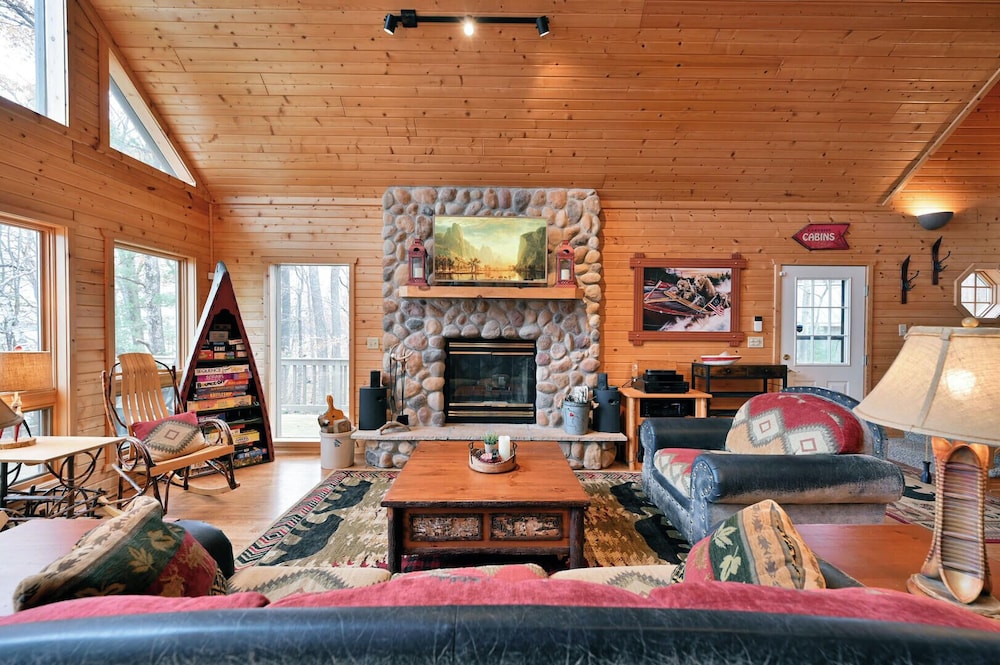 Cabin, Multiple Beds, Fireplace photo 1