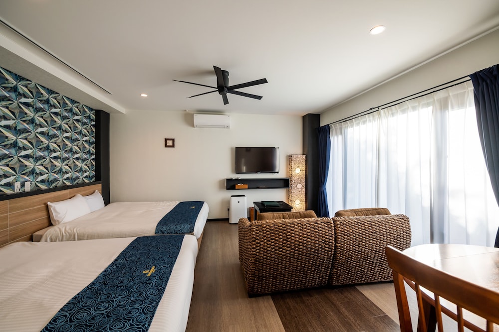 Villa Twin Room with Kitchen, Partial Ocean View photo 2