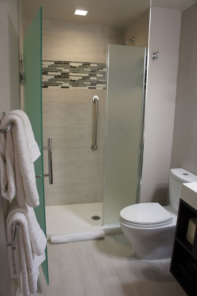 Suite, 1 King Bed, Accessible (Mobility & Hearing, Roll-in Shower)