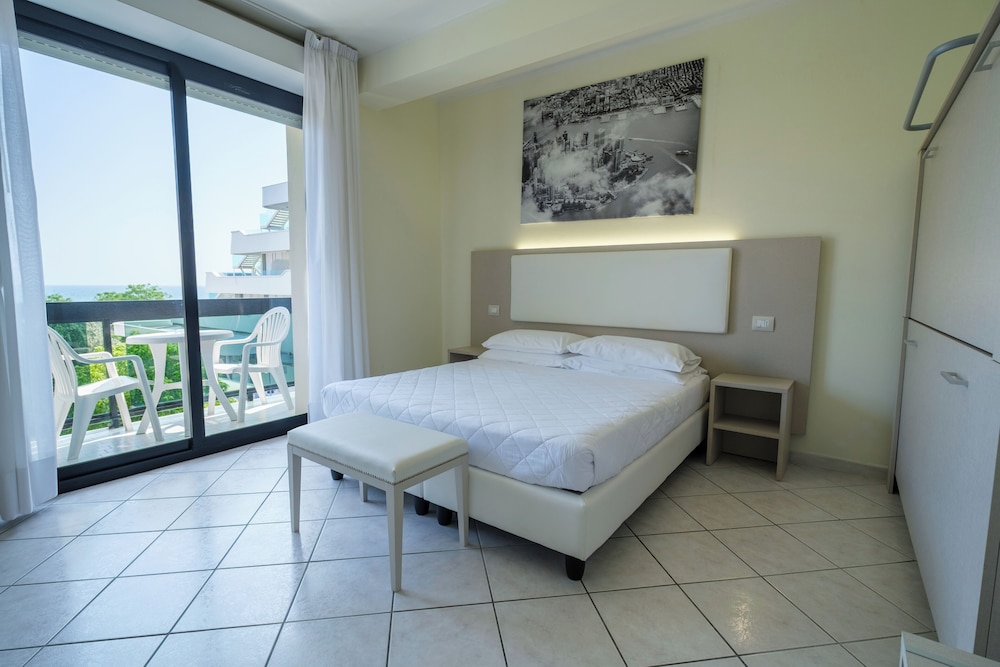 Quadruple Room, Balcony, Sea View