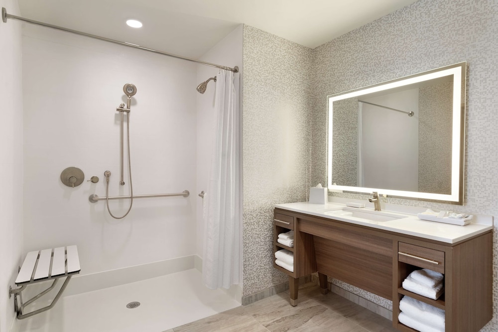Suite, 1 King Bed, Accessible (Mobility & Hearing, Roll-in Shower)
