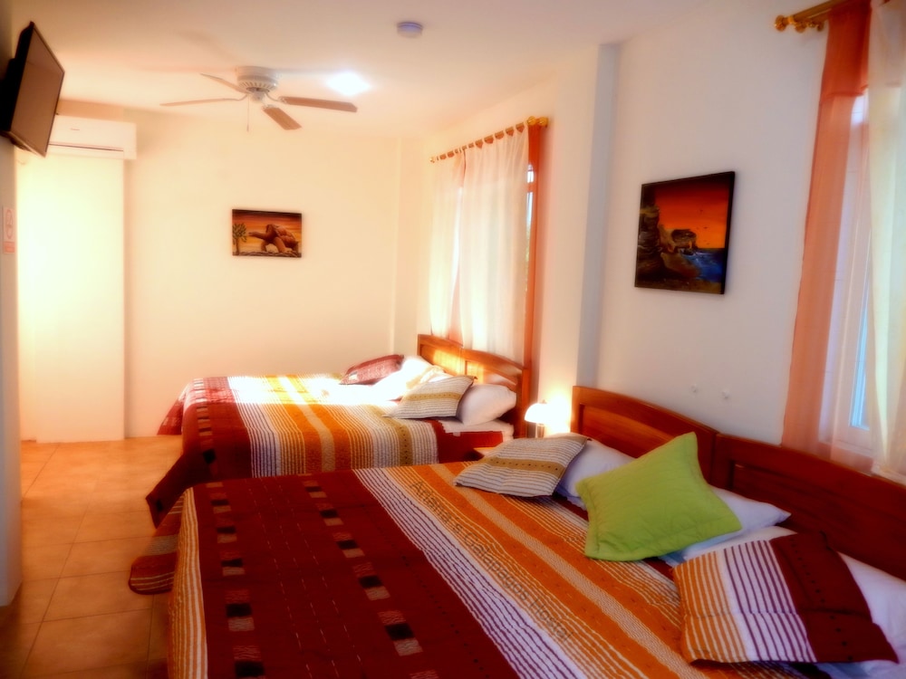 Family Quadruple Room, 1 Bedroom, Private Bathroom, City View photo 1