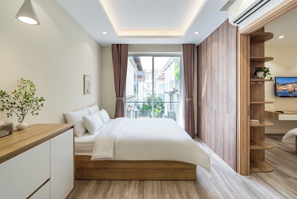 Family Suite 2 beds - Private backside