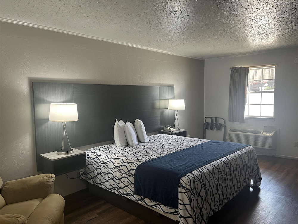 Deluxe Room, 1 King Bed, Smoking, Refrigerator & Microwave photo 3
