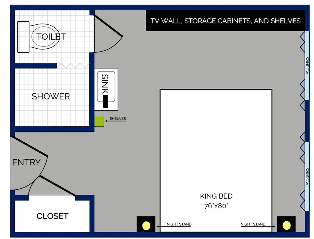 Superior Room, 1 King Bed, Non Smoking, Private Bathroom - Photo 1